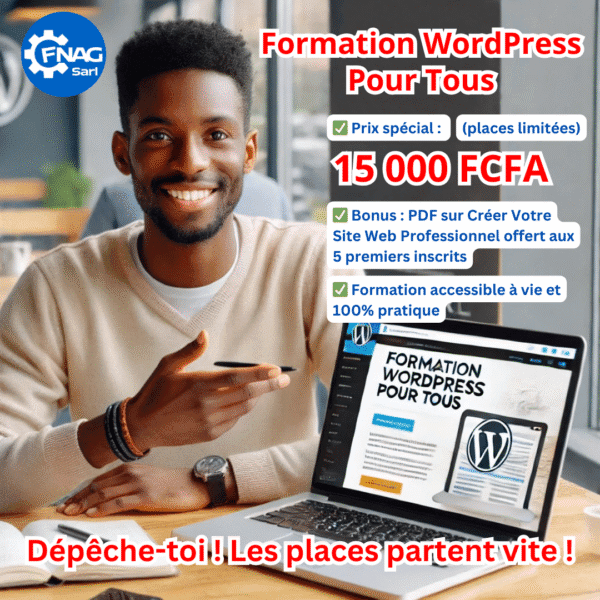Formation WordPress accessible a vie et 100% pratique