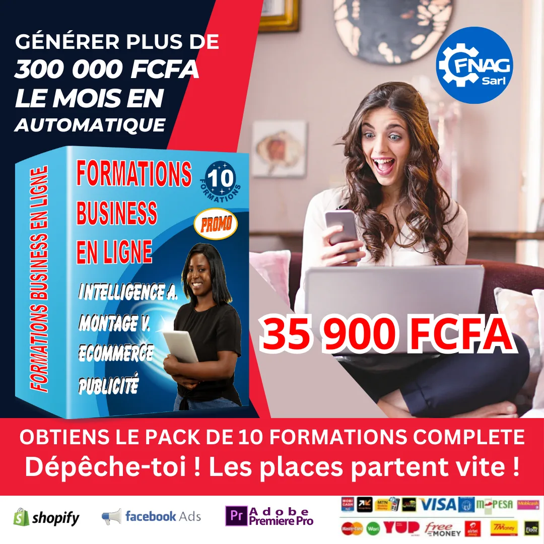 LE PACK DE 10 FORMATIONS COMPLETE